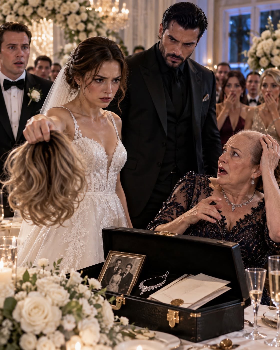 Fiancee Rips Off Future Mother-In-Law’s Wig at Wedding—What Mafia Boss Does Next Freezes Every Single Guest to the Bone!