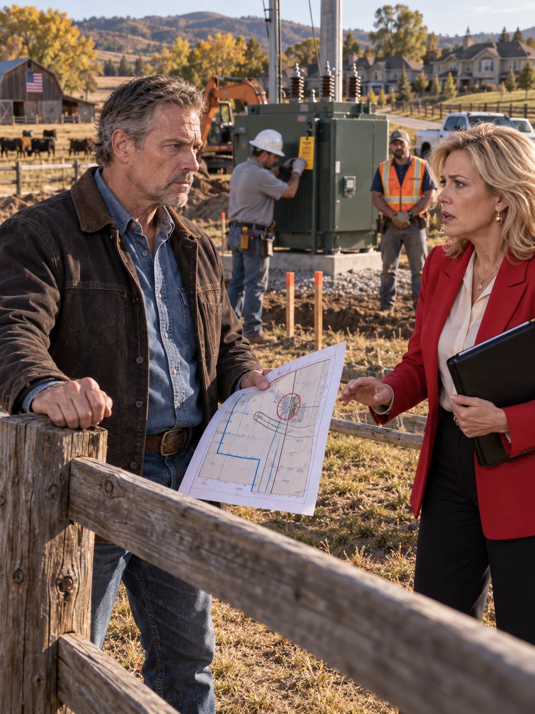 THEY DROPPED AN HOA TRANSFORMER ON HIS RANCH WITHOUT ASKING—UNTIL THE REAL-ESTATE SURVEY REVEALED THE STAGGERING TRUTH AND BROUGHT THE ENTIRE CORPORATE FRAUD CRASHING DOWN