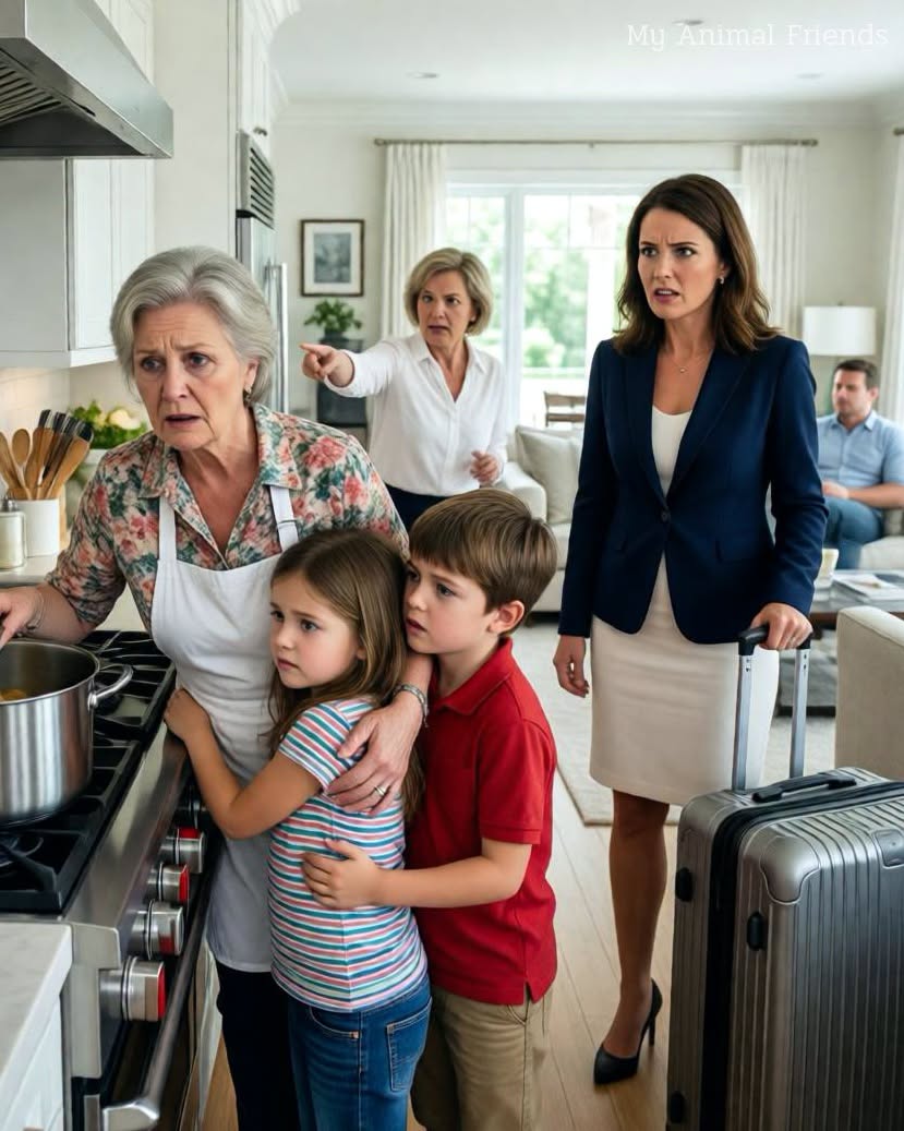 SHE RETURNED FROM A BUSINESS TRIP EARLY TO SURPRISE HER FAMILY—ONLY TO FIND HER MOTHER TREATED LIKE A SERVANT, UNTIL SHE UNLEASHED THE TRUTH ABOUT WHO REALLY OWNED EVERYTHING AND SHATTERED HER HUSBAND'S WORLD