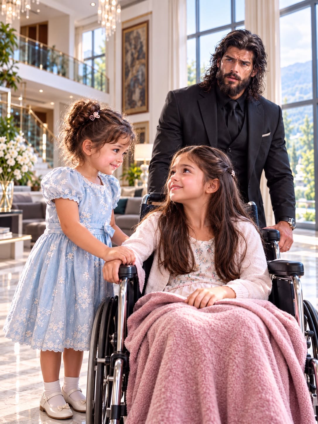The Maid’s 3-Year-Old Toddler Told the Mob Boss’s Paralyzed Daughter, “Trust Me, You Can Walk Again”—Then Marco Moretti Witnessed a Miracle That Changed His Entire Empire!