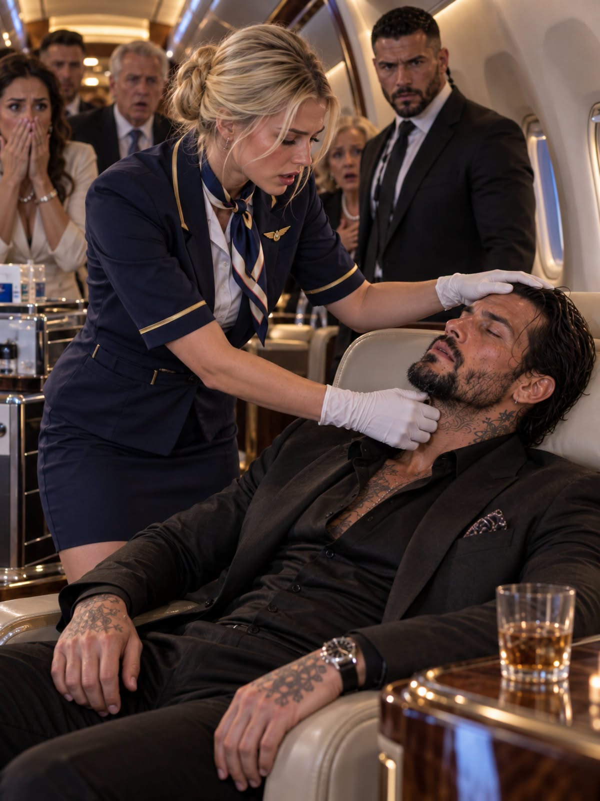 BARRON JET: When Saving a Passenger at 37,000 Feet Makes You a Mob Target Overnight