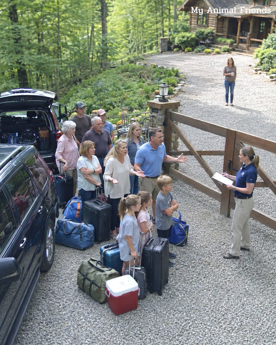 MY BROTHER LAUGHED WHEN I BOUGHT A CABIN AND SAID 11 PEOPLE WOULD STAY FREE—SO I HIRED A PROPERTY MANAGER TO GREET THEM AT THE GATE!