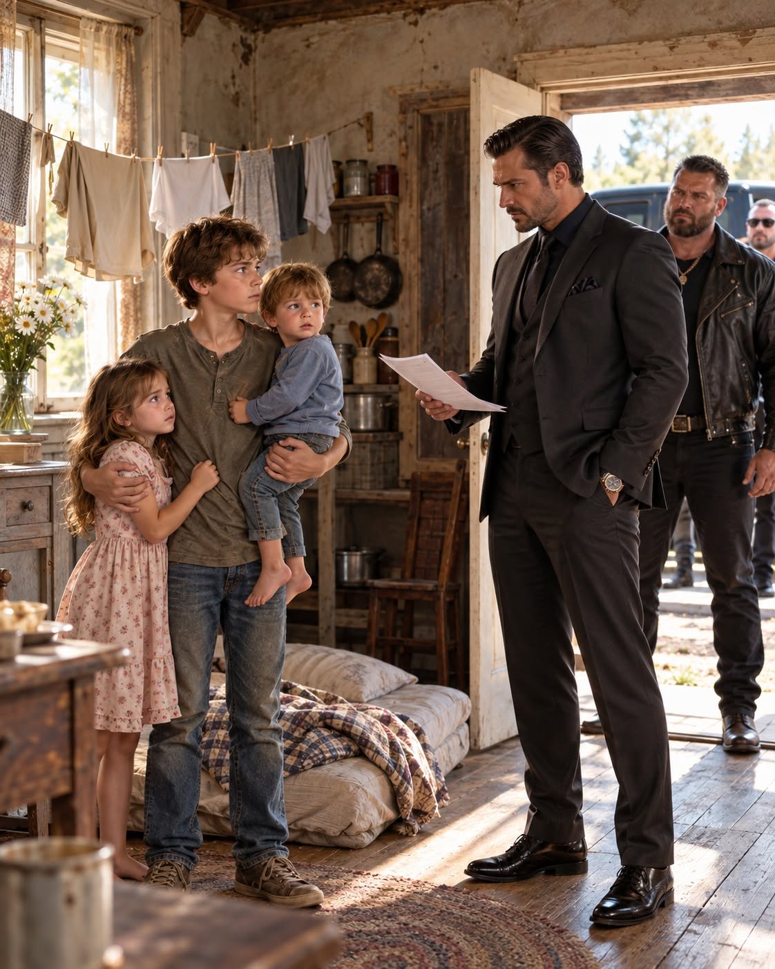 THE ROTTING HOUSE ON WILLOW CREEK: HOW A MERCILESS MAFIA BOSS WAGED WAR AGAINST HIS OWN BLOOD TO SAVE THREE INNOCENT CHILDREN!