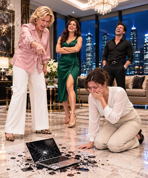 MY HUSBAND'S FAMILY DESTROYED MY WORK LAPTOP BECAUSE I REFUSED TO CLEAN DOG POOP AT MIDNIGHT: 'FAMILY COMES FIRST!' I WALKED OUT. A MONTH LATER, THEY PANICKED WHEN ALL THEIR INCOME HAD DISAPPEARED