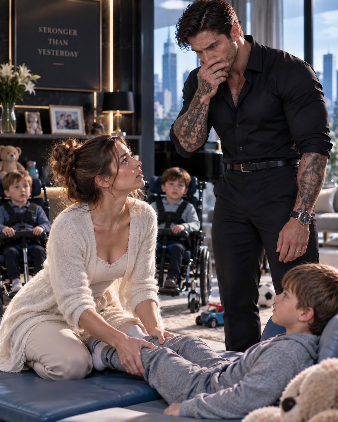 I’m Chicago’s Most Feared Mafia Boss, and I Put 24/7 Secret Cameras to Catch My Caregiver's Mistakes—Instead, They Caught Her Doing the Impossible, and Then One of My Paralyzed Triplets Moved!