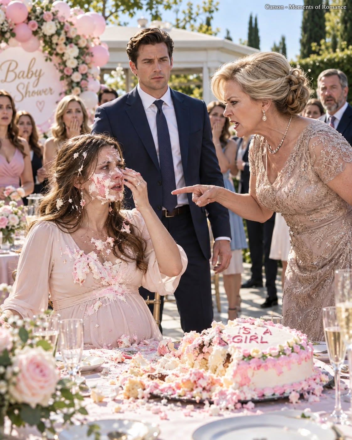 My MIL Smashed My Baby Shower Cake And Kicked Me Out... So I Evicted Her From MY $3 Million Estate And Left My Spineless Husband Penniless!