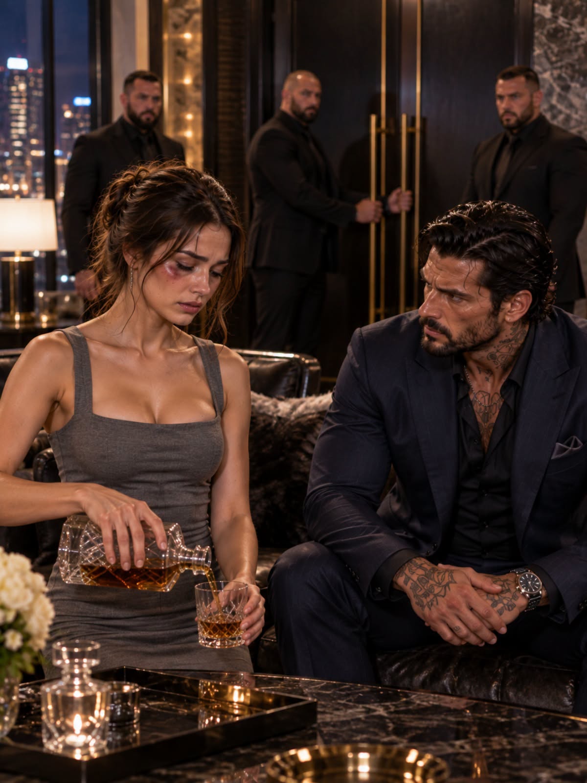 HE THOUGHT SHE WAS JUST ANOTHER FRAGILE WAITRESS—UNTIL HE SAW THE BRUISES AND UNLEASHED HELL ON THE MOST FEARED MAN IN CHICAGO!