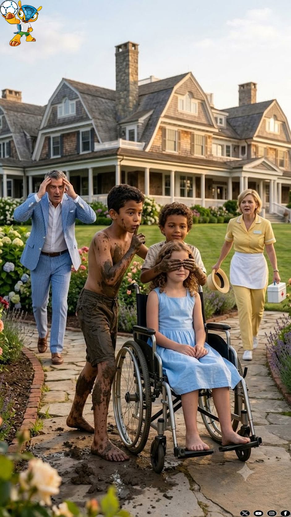 Billionaire’s Blind Daughter Offered Mud by a Cleaner’s Son—When She Opened Her Eyes, the Entire Medical World Shook!
