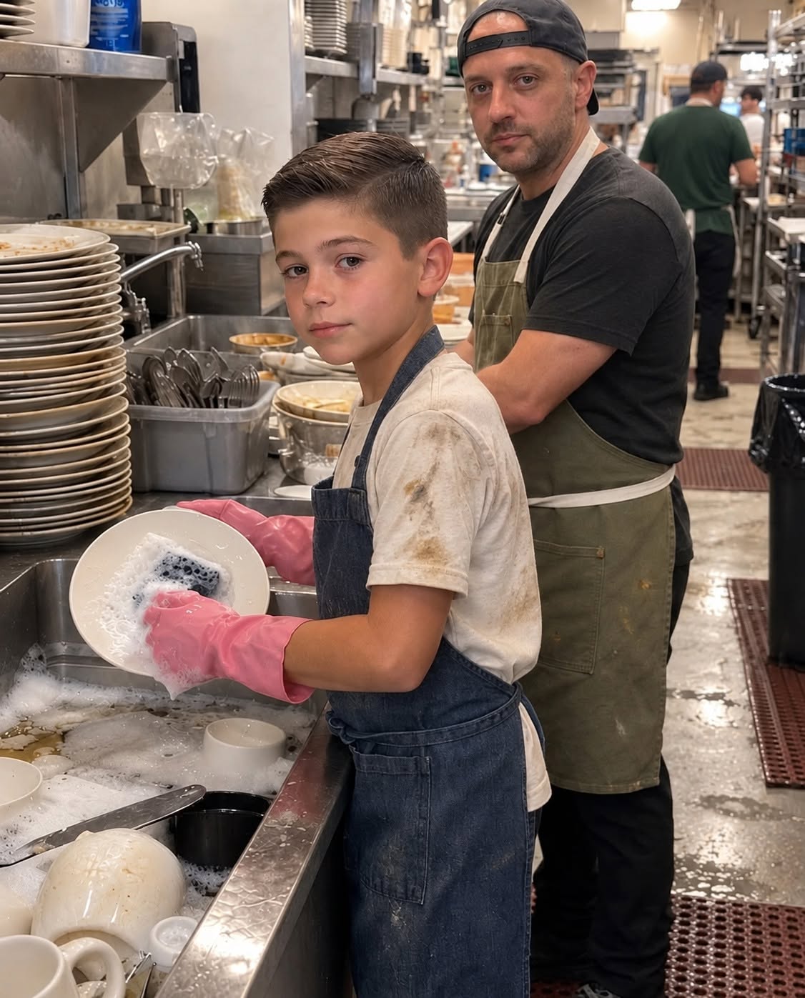 My 13-Year-Old Son Worked Dishwashing All Summer for a Bike—When His Boss Called Me With the Truth, My Whole World Shattered!