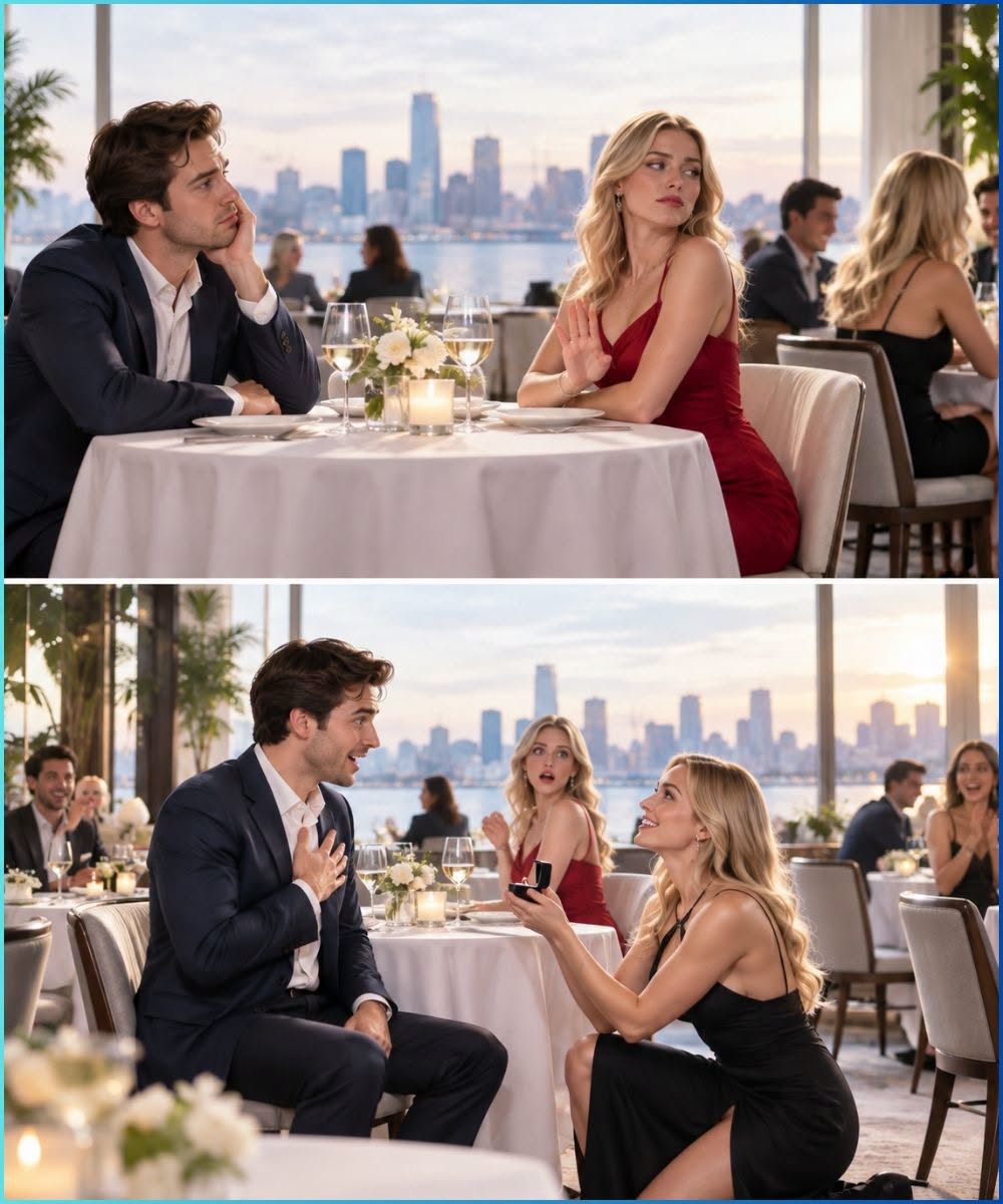 The Brutal First-Date Rejection Left Him Bleeding—Then a Stranger at Table 4 Dropped a Proposal That Broke the Internet