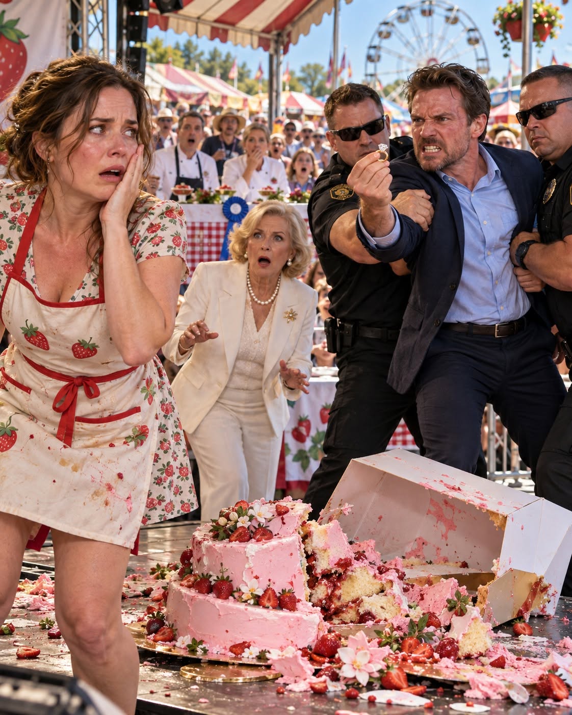 HER CHEATING HUSBAND HID HER GRANDMOTHER’S DIAMOND RING INSIDE A FAKE FESTIVAL CAKE—BUT HIS MISTRESS’S PUBLIC CONFESSION DESTROYED THEM BOTH!