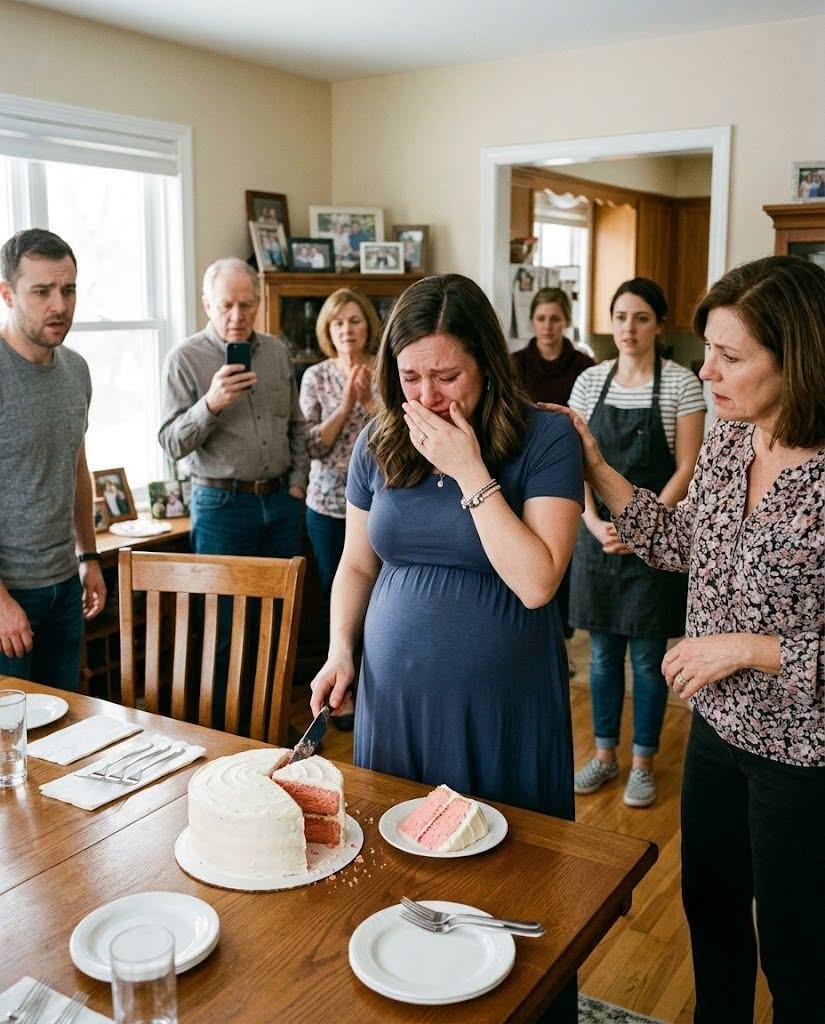 The Gender Reveal Cake Had a Secret Hidden Underneath—And What the Baker Whispered Completely Destroyed My Son-in-Law’s Life!