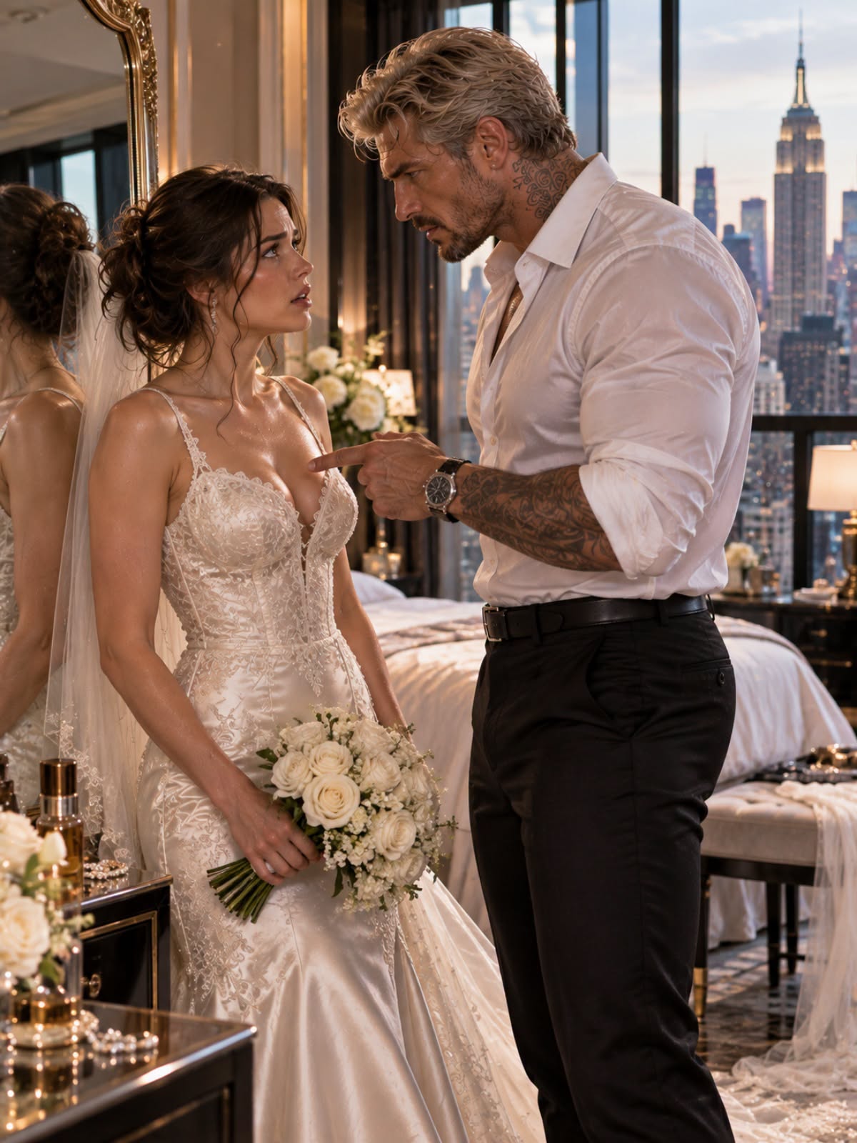 THE BRIDE THOUGHT SHE WAS MARRYING FOR LOVE—UNTIL THE BILLIONAIRE MAFIA BOSS WHISPERED, “THIS WAS NEVER ABOUT LOVE” AND DESTROYED HER FATHER IN 24 HOURS!