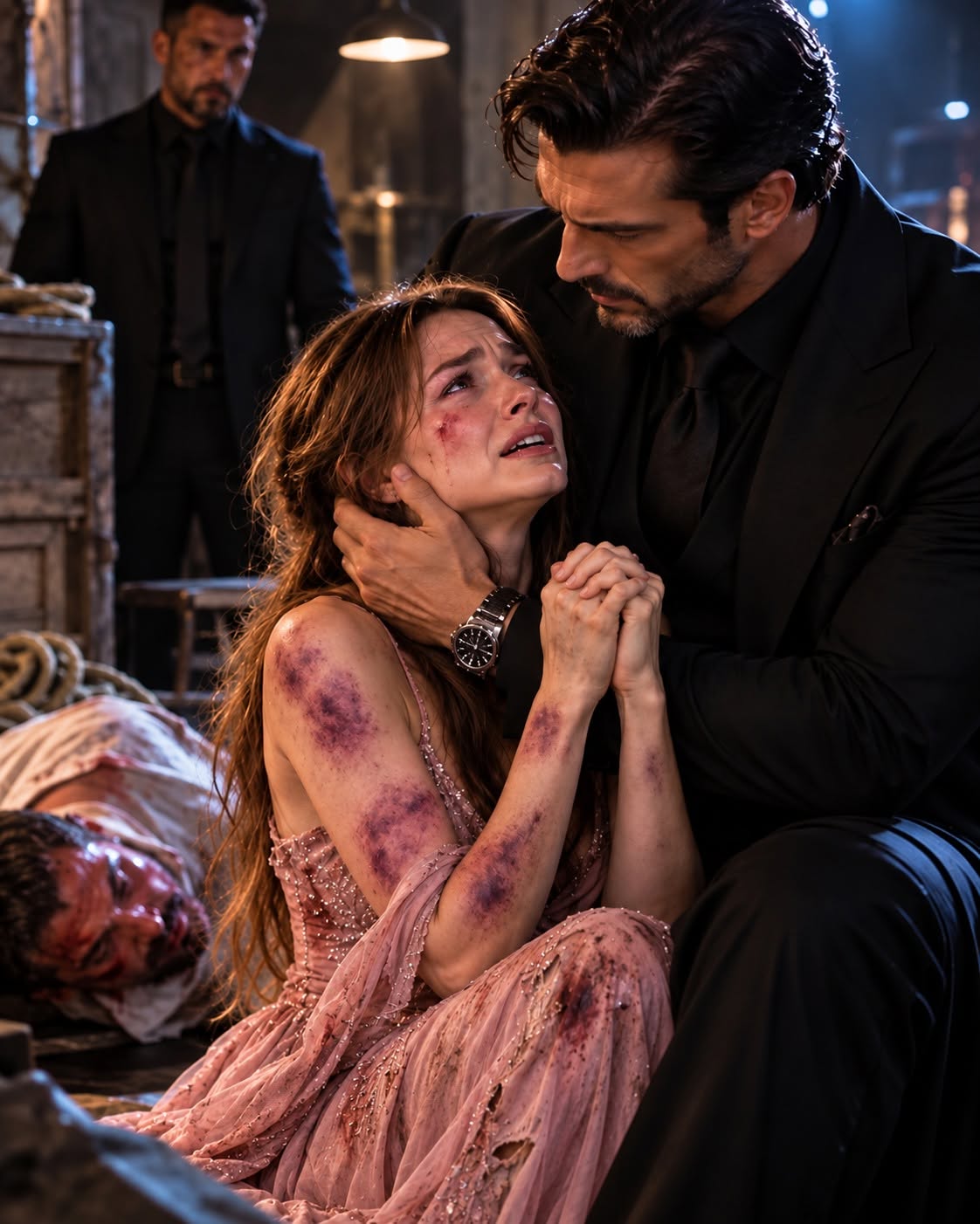 She Whispered "Just Kill Me Fast," but the Feared Mafia Boss Found Her Bruised—And Now Vincent Caldwell’s Entire Empire is About to Burn!
