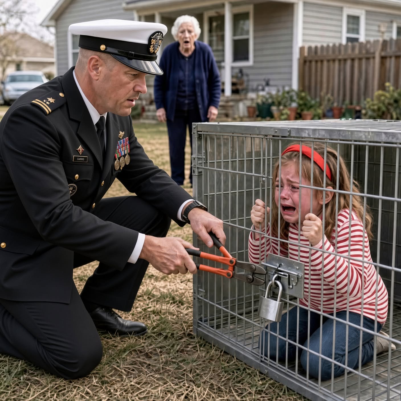THE BACKYARD HORROR: I Found My 10-Year-Old Daughter Locked in a Cage—Then I Looked Into the Pool