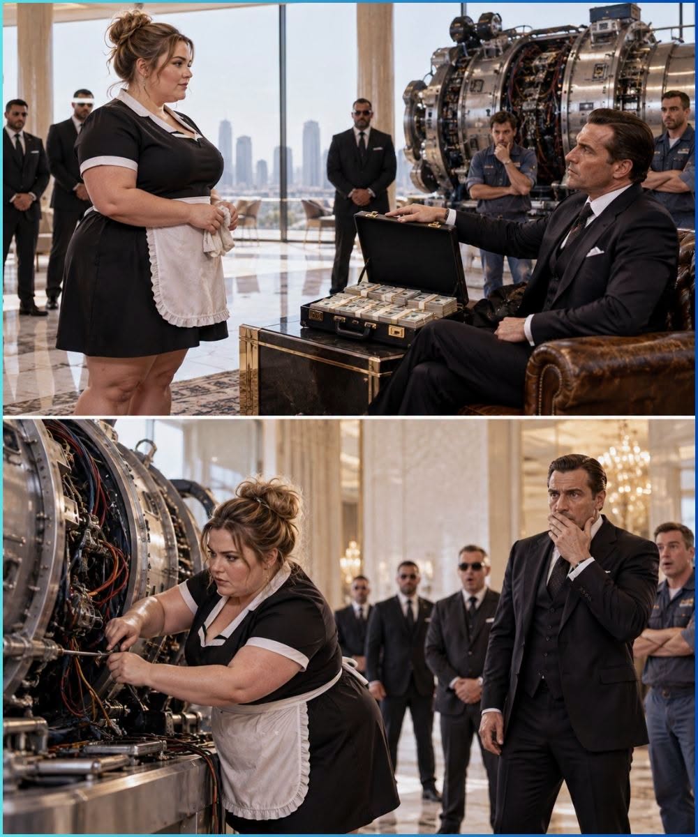 MILLION-DOLLAR WAITRESS: She Refused The Mafia Boss’s $50M Offer—Then Revealed A Secret That Shocked The Entire Billionaire Room!