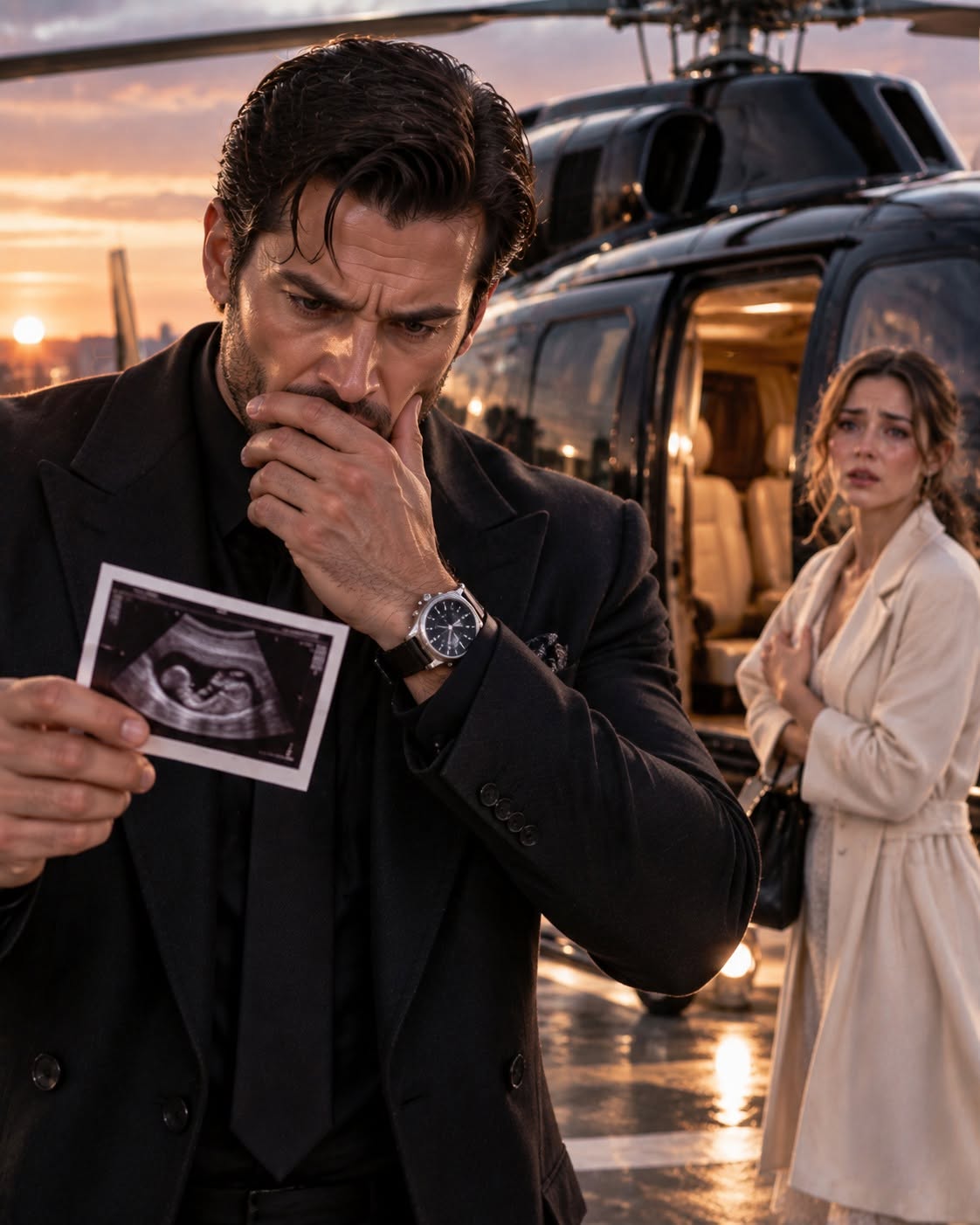 BOMB-SHELL TWIST! She Texted Her Ultrasound to the Wrong Number—And the Most Feared Man in New York Sent a Chopper That Night!