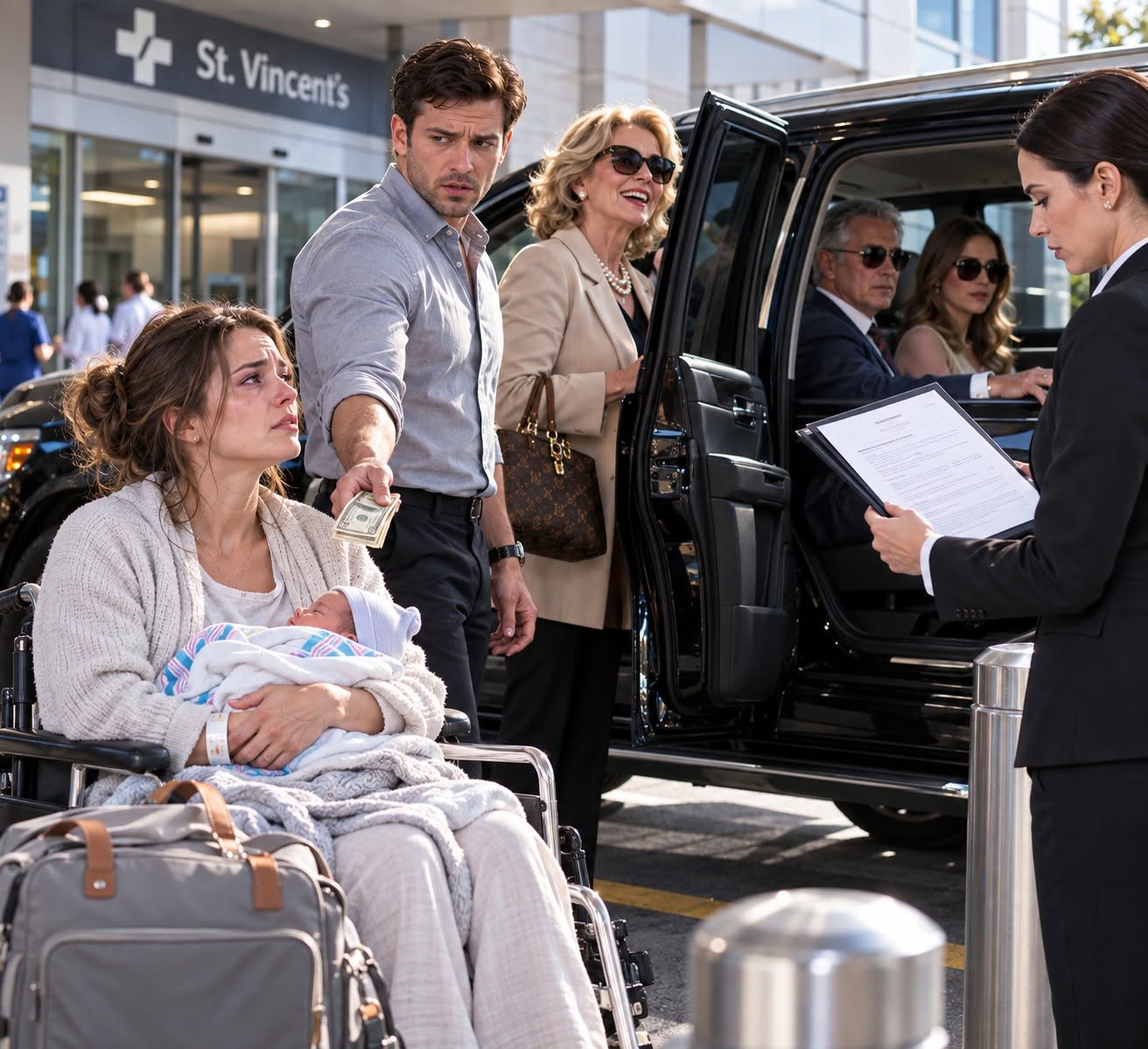 HE TOLD ME TO TAKE THE BUS WITH MY 5-DAY-OLD BABY—UNTIL MY FOUR-STAR GENERAL FATHER SEIZED HIS LIFE, HIS CAR, AND HIS DIRTY LITTLE SECRETS!