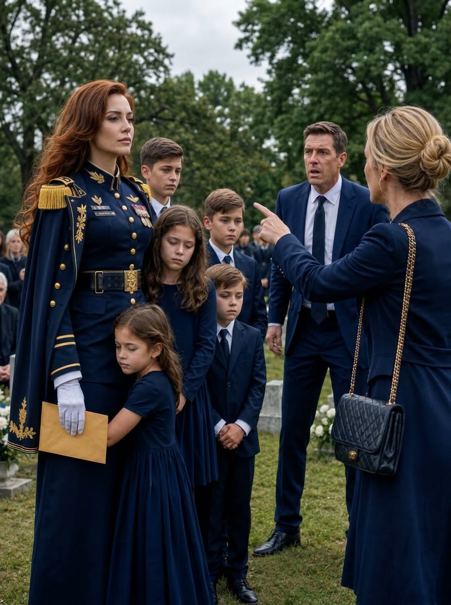 EX-HUSBAND LAUGHED AT ME AT HIS FATHER'S FUNERAL—UNTIL MY FIVE CHILDREN STEPPED OUT OF THE SUV AND HE SAW HIS EXACT REFLECTION IN EVERY SINGLE ONE OF THEM!