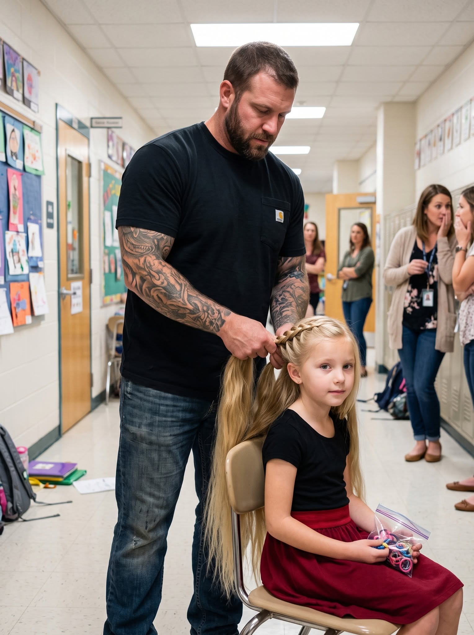The Secret Behind the Knee-Length Braid: Why Her Father Wouldn't Let Her Cut It Until The Truth Came Out