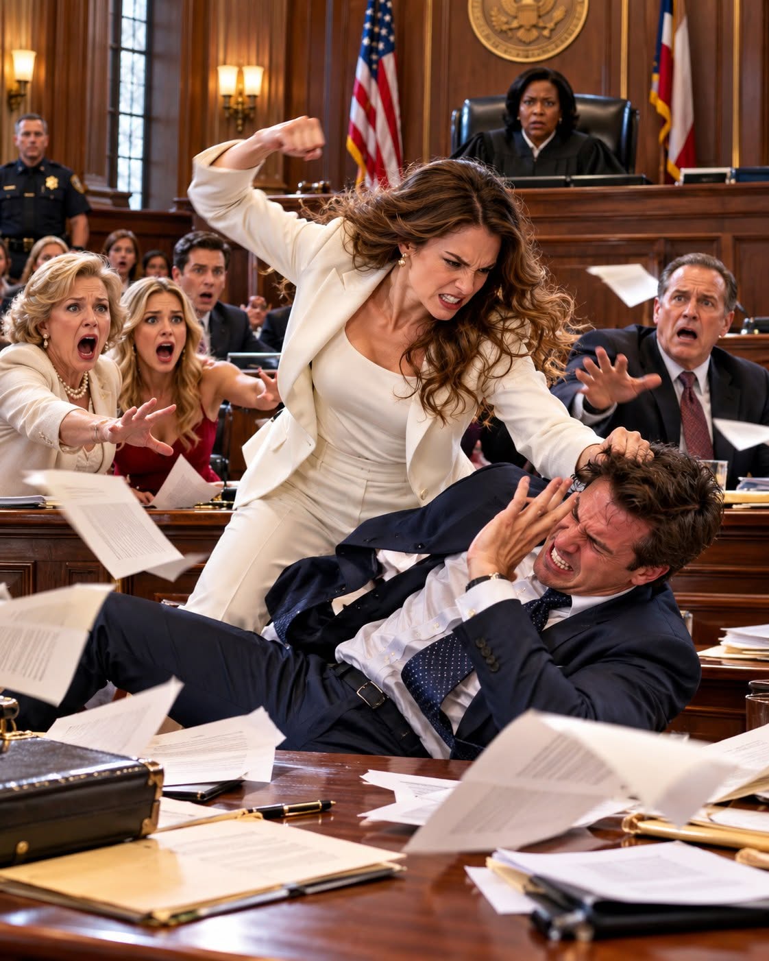 MY ARROGANT ATTORNEY HUSBAND DEMANDED HALF MY MILLION-DOLLAR EMPIRE IN COURT—UNTIL THE JUDGE OPENED MY BROWN ENVELOPE AND STARTED LAUGHING!