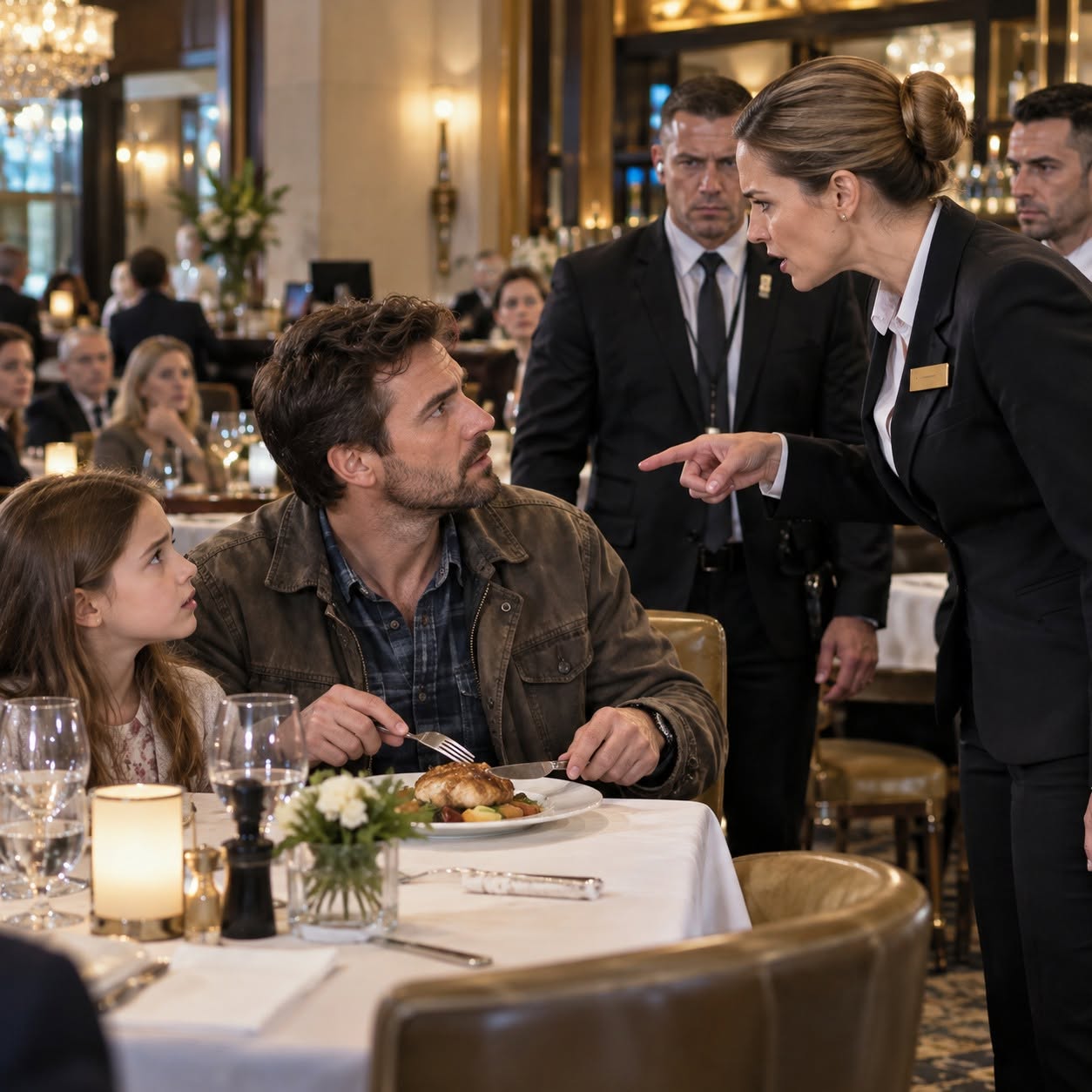 THE BILLIONAIRE IN WORK BOOTS: HOW I DESTROYED THE ARROGANT RESTAURANT MANAGER WHO TRIED TO HUMILIATE ME AND MY DAUGHTER