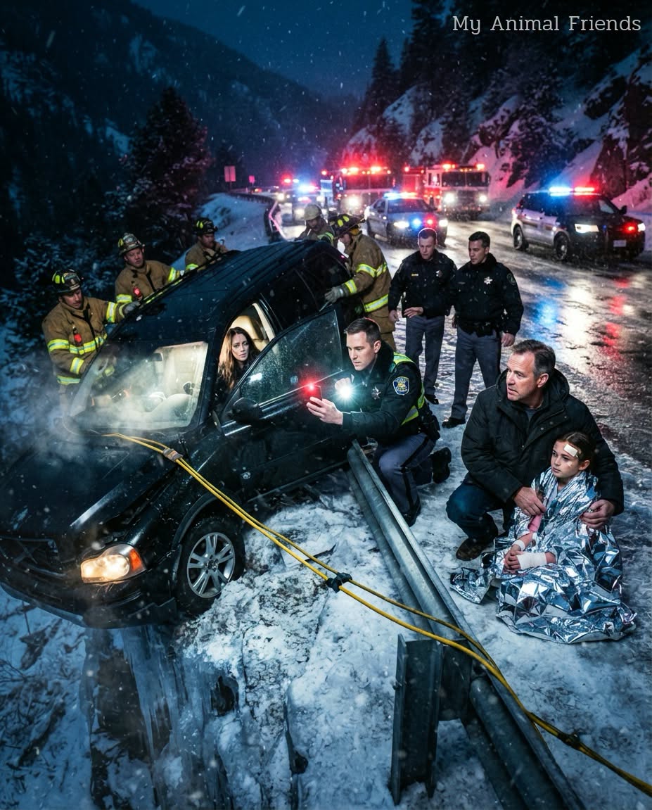 TRAPPED OVER A CLIFF, MY FATHER SCREAMED: "SAVE CHLOE FIRST, THE OLDER ONE NEVER MEANT MUCH!" BUT MY PHONE WAS STILL RECORDING