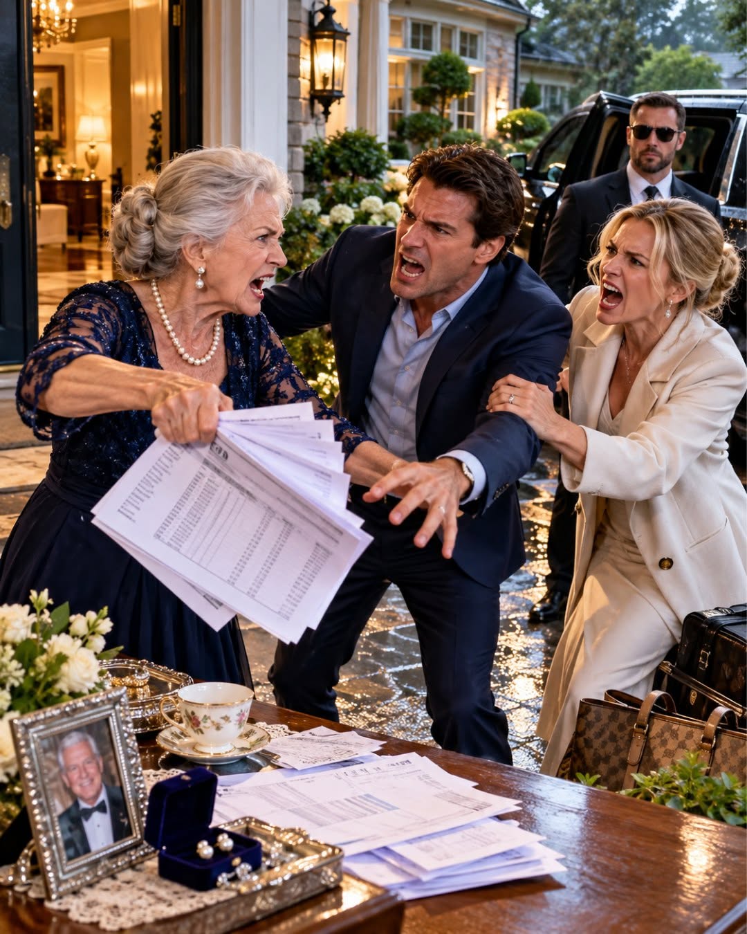 At 77, She Cancelled 174 Secret Payments After Being Banned From Her Son's Dinner—Then The Person Stepping Out Of The Car Made Him Scream!
