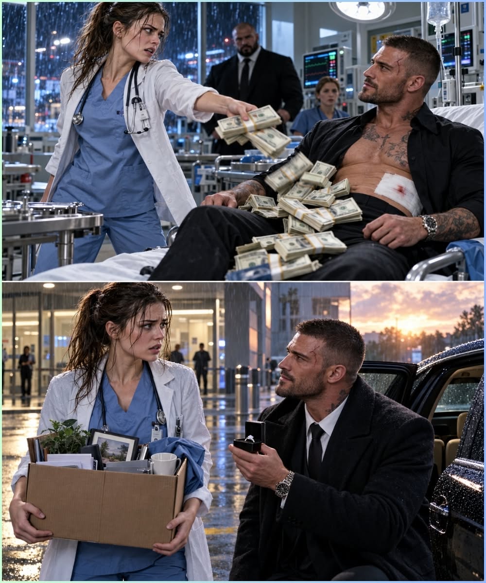The Fifty-Thousand-Dollar Toss: How an Exhausted ER Nurse Rejected a Crime Boss and Woke Up With a Ring