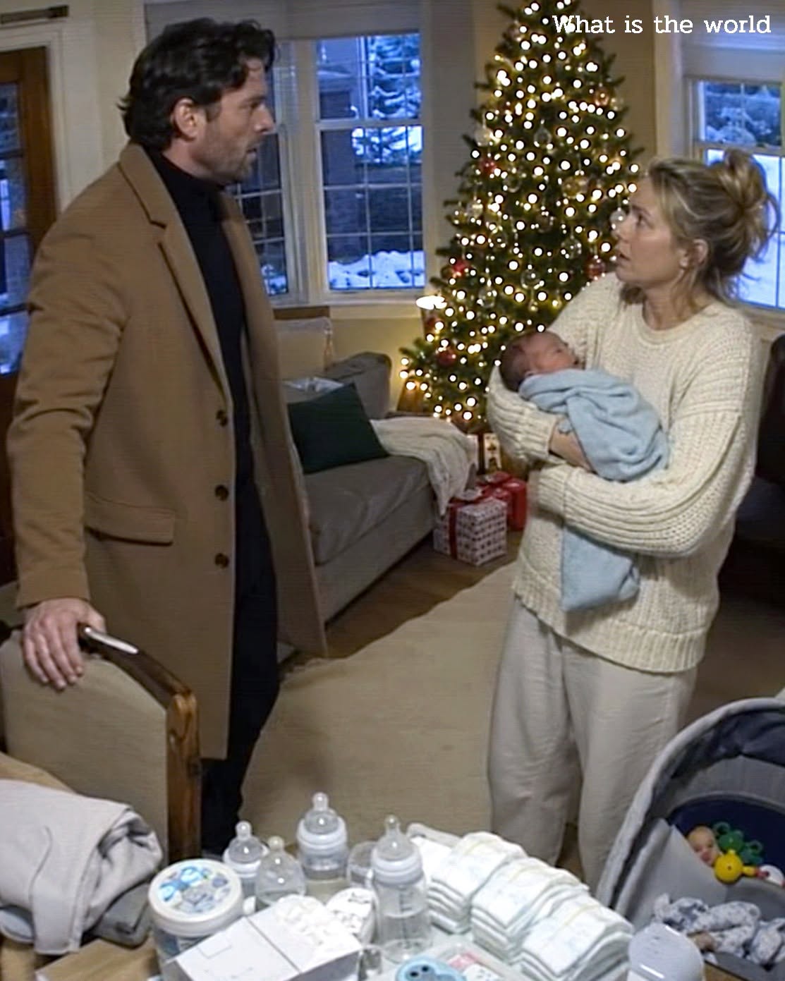 I Stumbled Into My Ex-Wife’s House on Christmas Eve Ready to Destroy Her New Life—Only to Find a Newborn Baby Who Had My Exact Eyes!