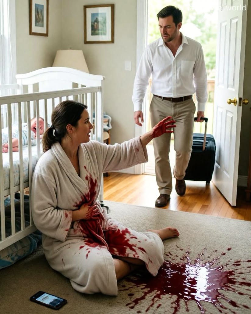 I Bled to Death on My Nursery Floor While My Husband Went to a Birthday Getaway—Then the Front Door Opened and Revealed the Ultimate Betrayal!