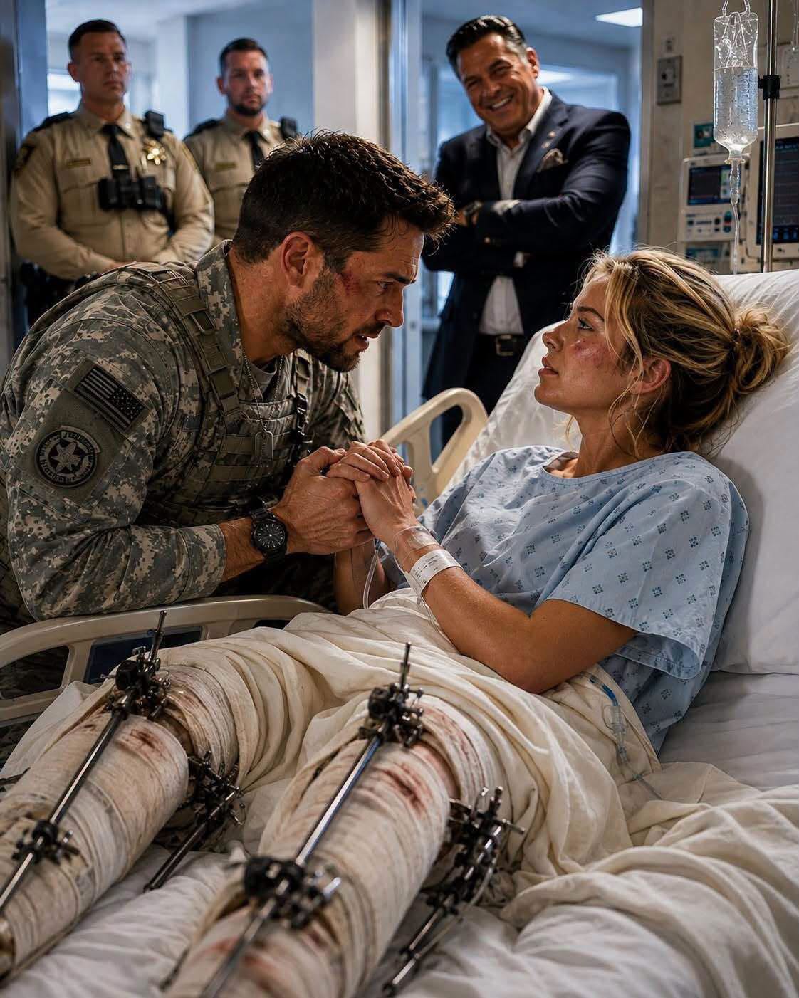 Elite Soldier Returns Home After Corrupt Cops Shatter His Wife’s Legs—The Moment He Steps Off the Plane, He Unleashes Hell on a Billionaire Syndicate