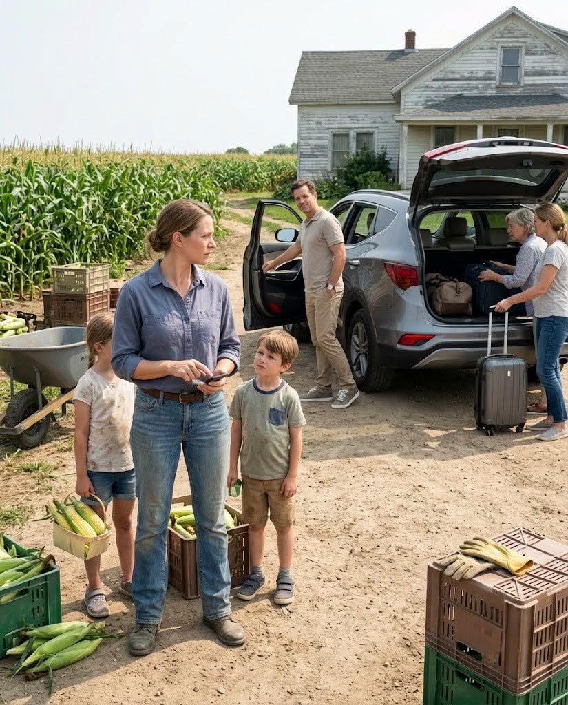 He Left Me To Harvest Corn On My Parents' Farm While He Vacationed With Mom & Sister On My Dime—So I Froze The Cards, And His $4,800 Hotel Panic Was Just The Beginning!