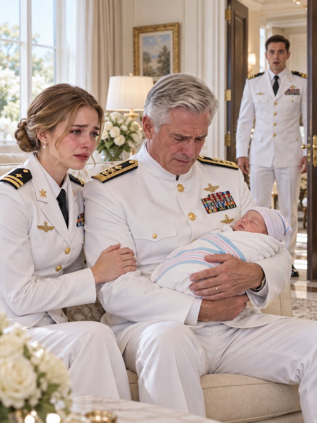 BIRTHDAY OVER BABY: HUSBAND ABANDONED ME IN LABOR FOR HIS MOTHER'S PARTY—THEN TURNED WHITE AS A SHEET WHEN HE SAW THE BILLIONAIRE HOLDING HIS SON!