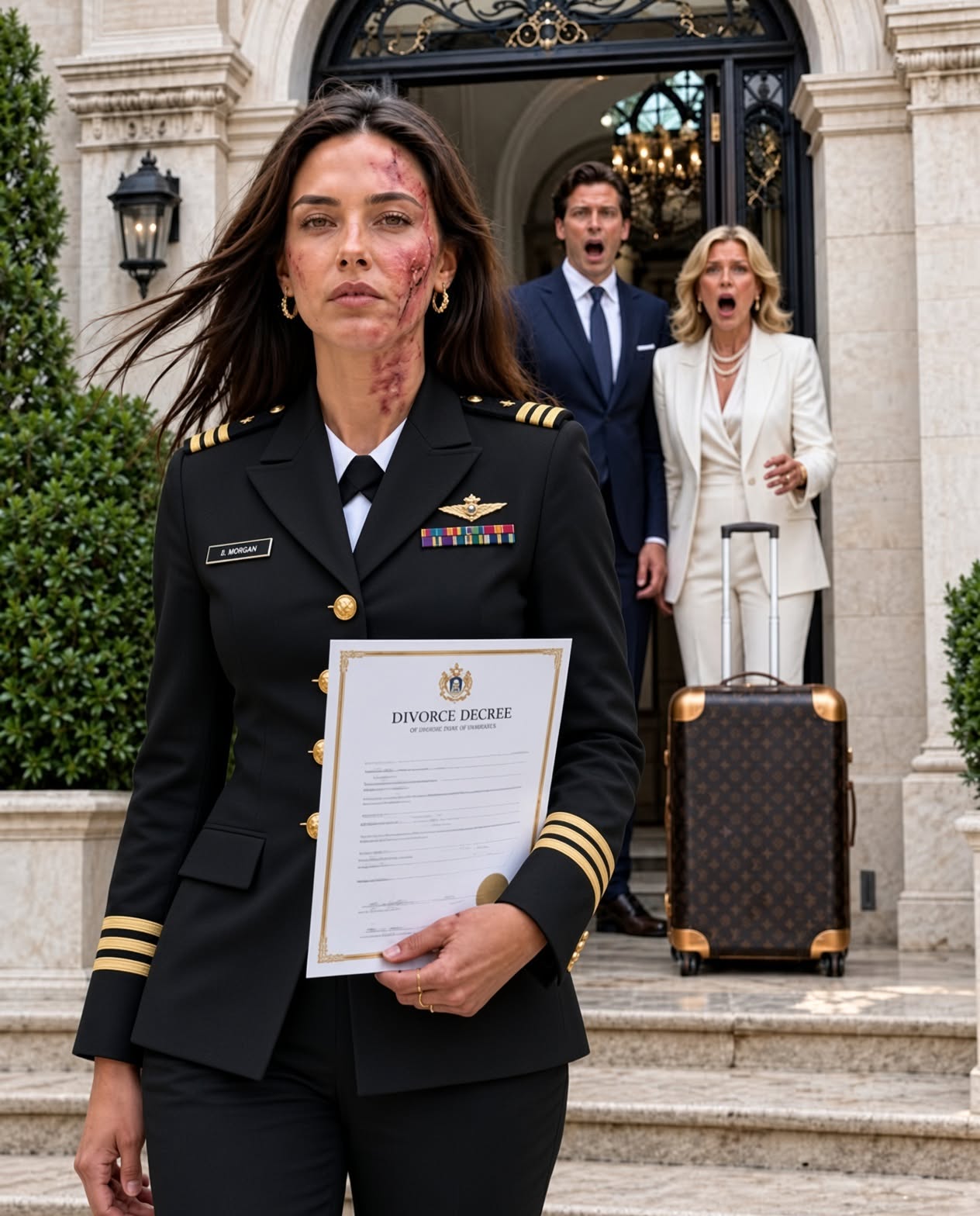 The Pentagon Briefing Massacre: When My Husband Slapped Boiling Tea Across My Face on Live Camera, He Forgot I Was the Senior Military Investigator About to Arrest Him