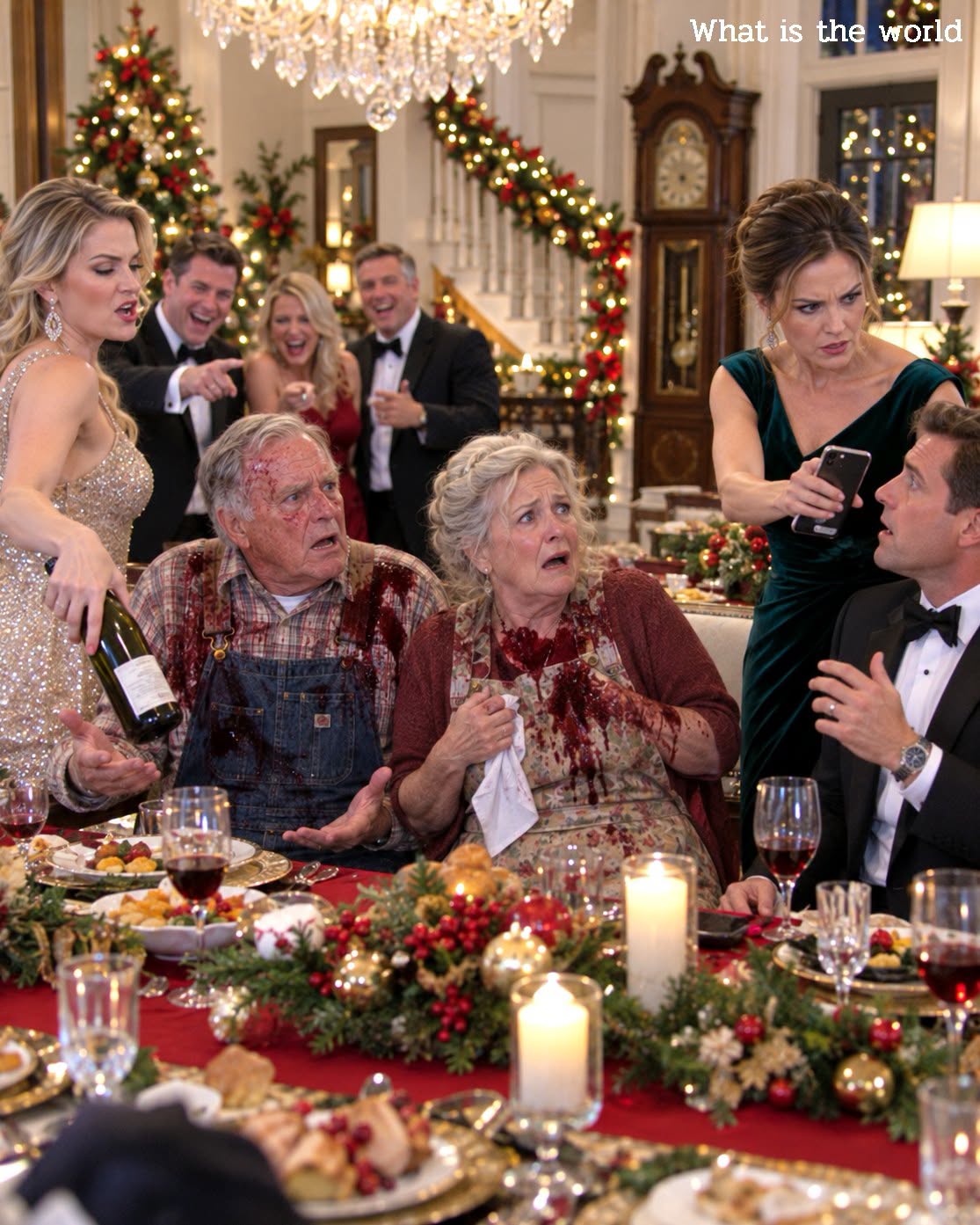 THE ULTIMATE BETRAYAL REVENGE: "SHE POURED RED WINE ON MY FARMER PARENTS AND LAUGHED—UNTIL MY DAD REVEALED A SECRET THAT DESTROYED HER HUSBAND'S EMPIRE!"