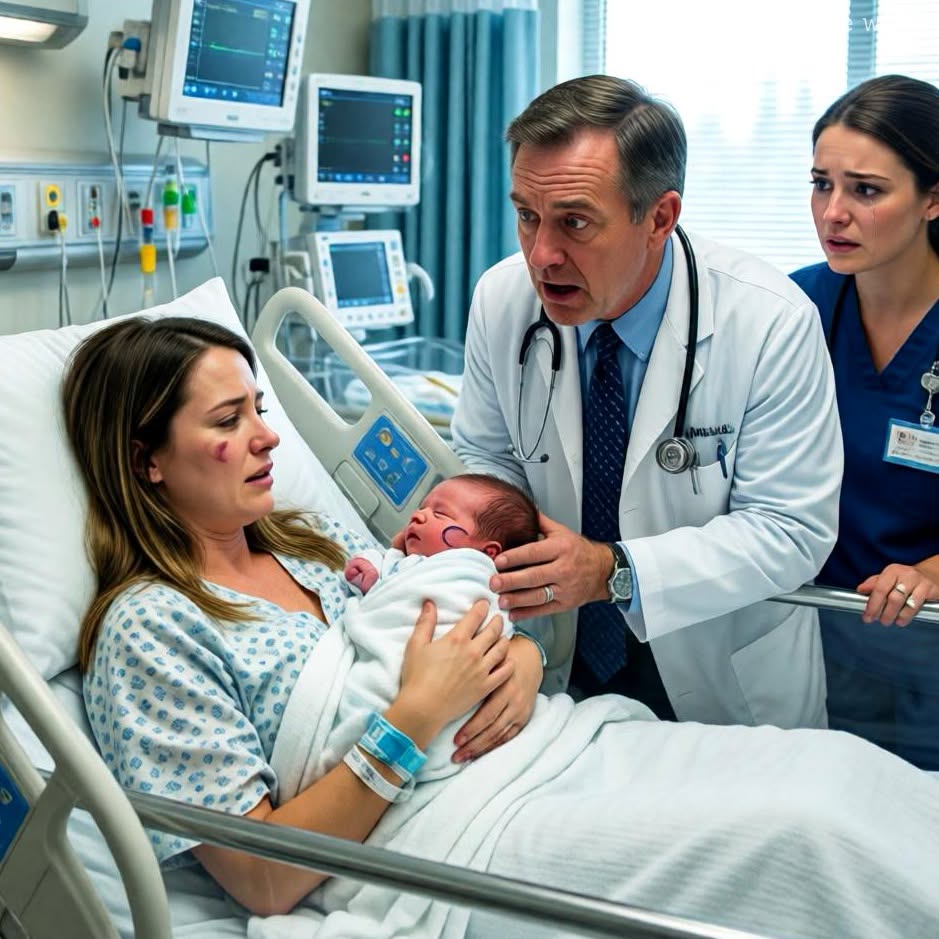 THE DOCTOR'S SHOCKING TEARS: "SHE CAME TO THE HOSPITAL ALONE TO GIVE BIRTH, BUT WHEN THE VETERAN OB-GYN SAW THE BABY'S BIRTHMARK, HE COLLAPSED IN TEARS AND REVEALED A TERRIFYING FAMILY SECRET!"