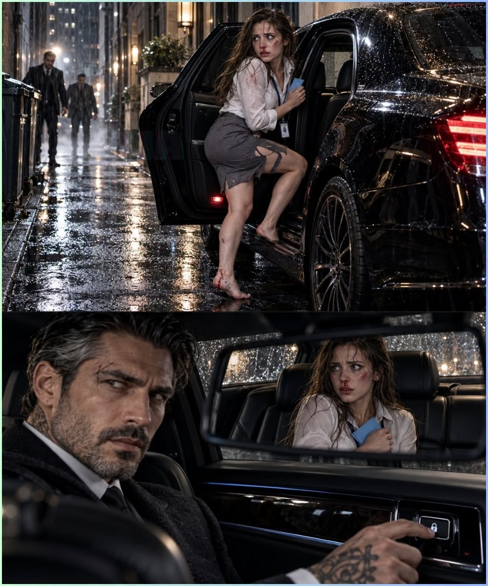 The Billionaire Kingpin Threw Me in His Car to Save My Life—Now I’m Holding the Secret That Will Burn His Empire Down!