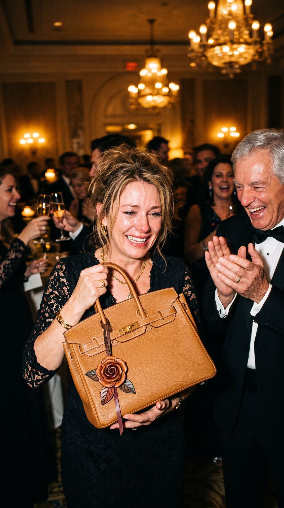 She Threw Me Out of Her Birthday Over My “Cheap” Handmade Gift—So I Gave Her Unopened Birkin to Her Ex-Husband’s New Wife. By Sunrise, She Was Screaming for It Back!