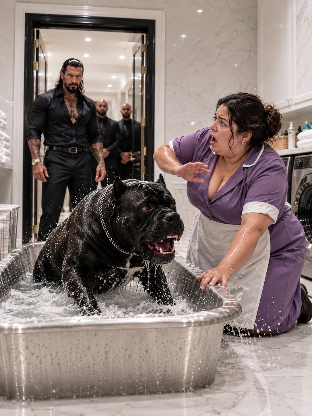 THE BILLIONAIRE MAFIA BOSS WHISPERED, “YOU’RE MINE”—ALL BECAUSE A BLOODIED KILLER PIT BULL CHOSE A BROKEN GIRL OVER HIS ENTIRE EMPIRE!