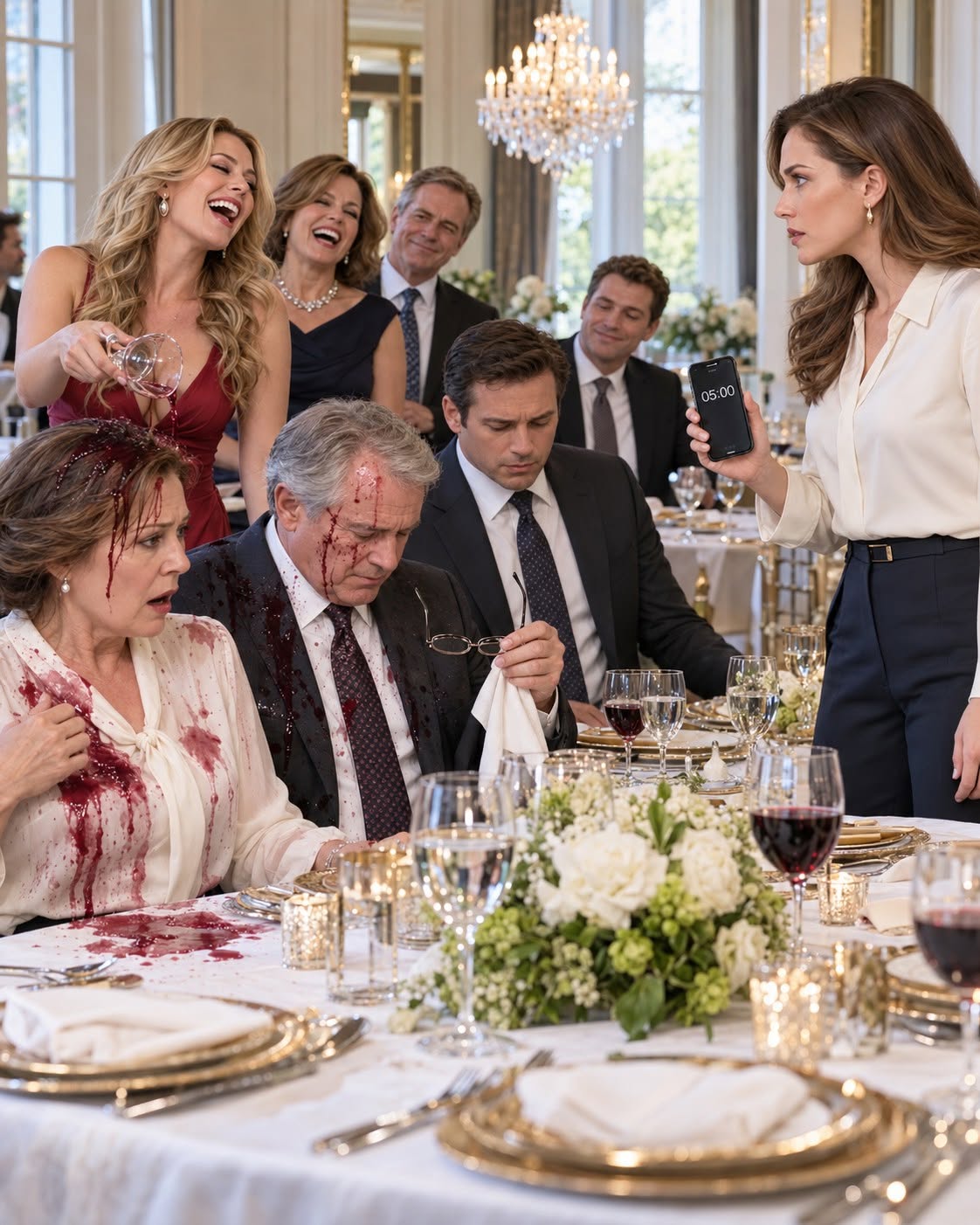 THE ULTIMATE ULTIMATUM: WHEN THE SNOBBY IN-LAWS LAUGHED AT RED WINE, MY HUSBAND CHOSE WRONG—AND LOST EVERYTHING