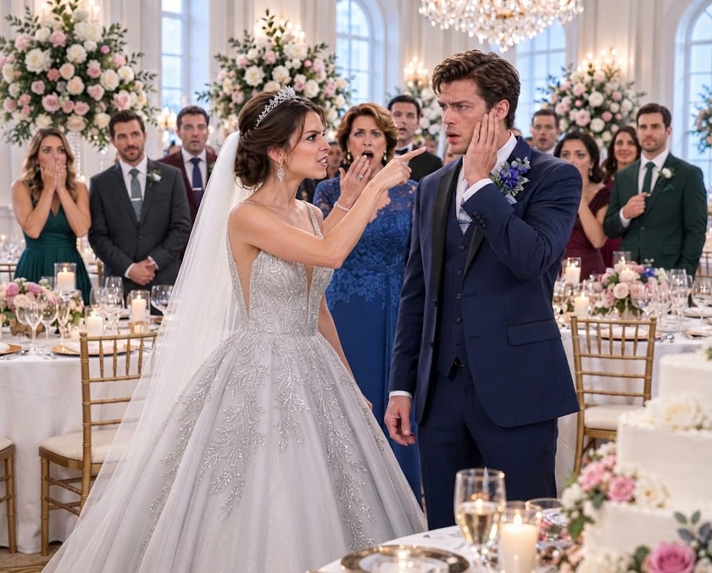 The Wedding Day Betrayal: When My MIL Ordered Me to Serve 30 Men Like a Maid—Then My Groom Screamed at Me, So I Exposed His Billion-Dollar Fraud and Wrecked His Life On the Spot!