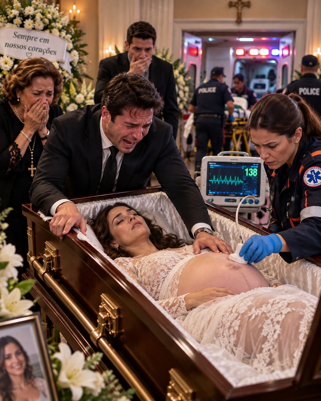 Crematorium Workers Were Seconds Away From Burning My Pregnant Wife Alive—Then Her Stomach Moved And Exposed Her Brother’s Sinister Plot!