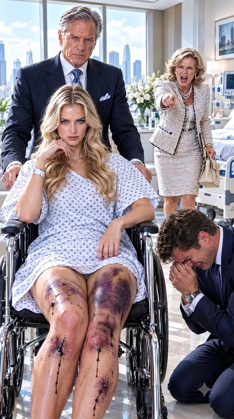 HUSBAND AND MOTHER-IN-LAW CELEBRATED MY "3 DAYS TO LIVE" IN MY HOSPITAL ROOM—BUT WHEN MY BILLIONAIRE FATHER ENTERED THE NEXT MORNING, THEIR ENTIRE DYNASTY COLLAPSED!