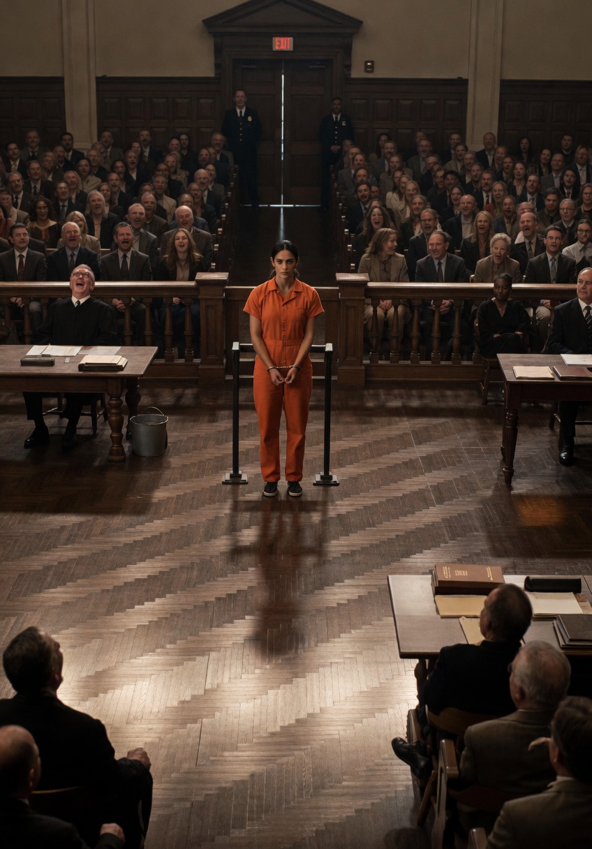 The Inmate Who Silenced a Crowded Courtroom with Ten Silent Words