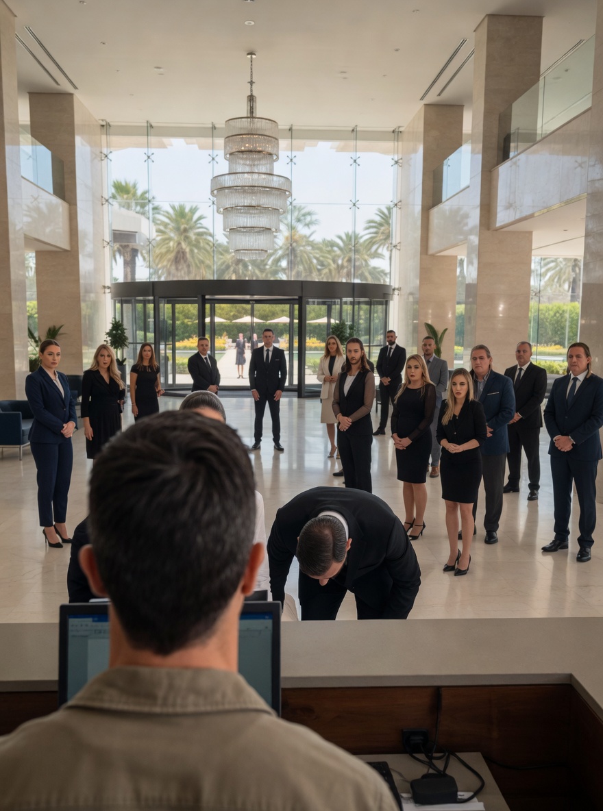 The Dust on the Horizon: The Day the Hotel Empire Learned Who Laid the Foundation