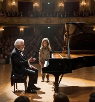 The Little Girl’s Secret Made the Maestro Play Through Tears