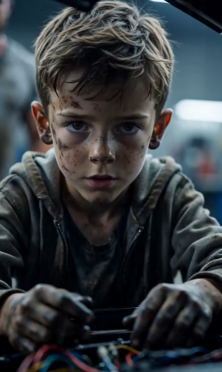The Engine Started… But the Boy’s Next Question Changed Everything