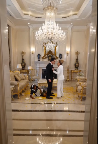THE PREGNANT WOMAN ON THE FLOOR... THEN 1 HUSBAND REALIZED HIS WIFE LIED