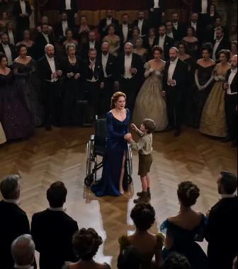 THE DISABLED WOMAN STOOD UP... THEN 1 KIND BOY SILENCED THE ROYAL BALLROOM